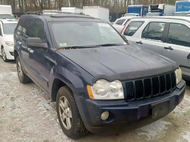 1J4HR48N15C700075 - 2005 JEEP GRAND CHER BLUE photo 1