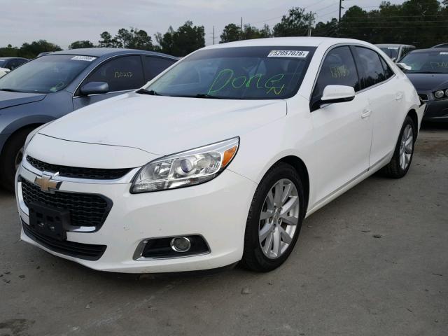 1G11E5SL2EF128246 - 2014 CHEVROLET MALIBU 2LT WHITE photo 2