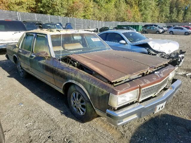 1G1BN51E9KR118122 - 1989 CHEVROLET CAPRICE CL BROWN photo 1