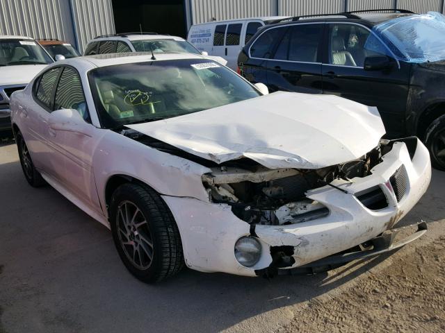 2G2WR524741143801 - 2004 PONTIAC GRAND PRIX WHITE photo 1