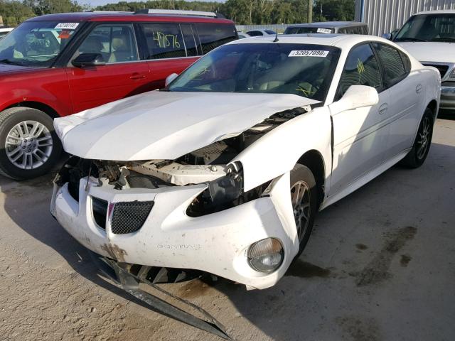 2G2WR524741143801 - 2004 PONTIAC GRAND PRIX WHITE photo 2