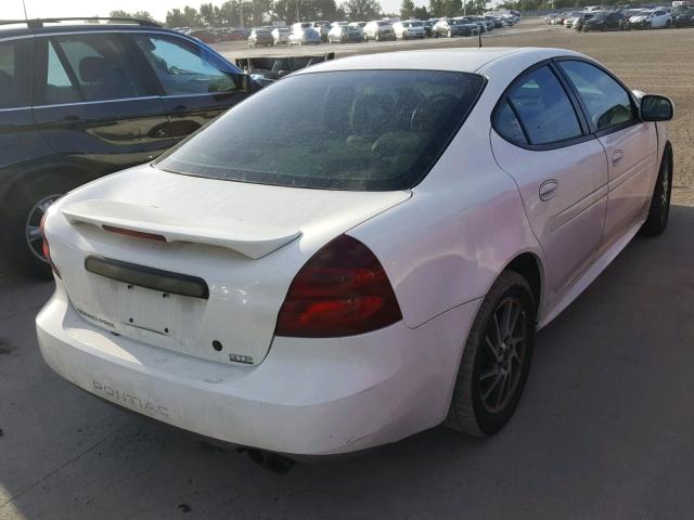 2G2WR524741143801 - 2004 PONTIAC GRAND PRIX WHITE photo 4