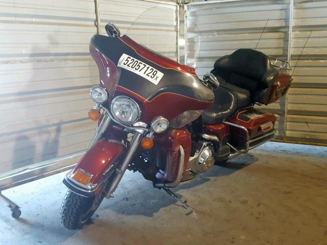 1HD1FC4127Y683143 - 2007 HARLEY-DAVIDSON FLHTCUI BURGUNDY photo 2