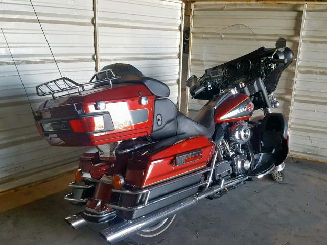 1HD1FC4127Y683143 - 2007 HARLEY-DAVIDSON FLHTCUI BURGUNDY photo 4