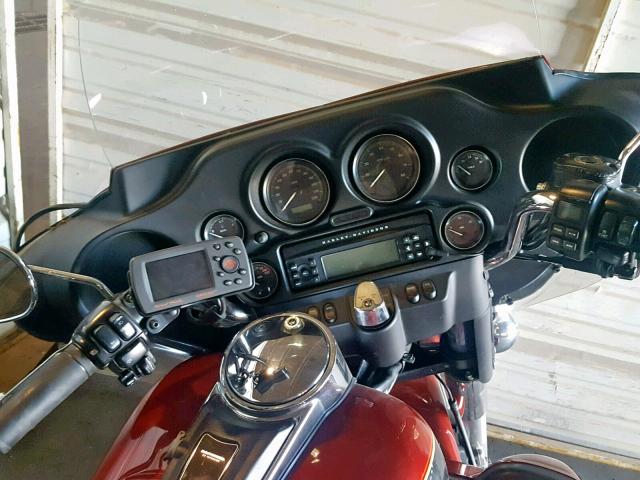 1HD1FC4127Y683143 - 2007 HARLEY-DAVIDSON FLHTCUI BURGUNDY photo 9