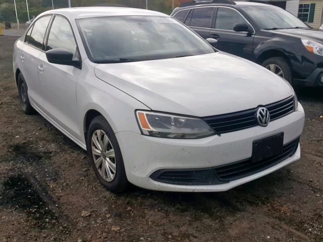 3VW2K7AJ8EM308974 - 2014 VOLKSWAGEN JETTA BASE 白色 照片 1