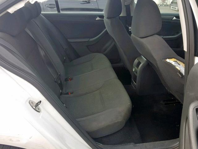 3VW2K7AJ8EM308974 - 2014 VOLKSWAGEN JETTA BASE 白色 照片 6