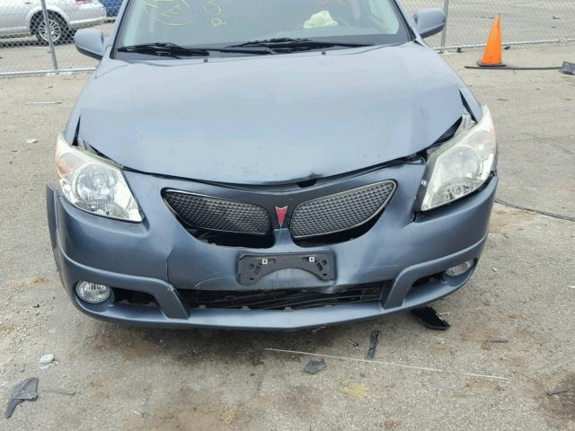 5Y2SL65886Z442126 - 2006 PONTIAC VIBE GRAY photo 9