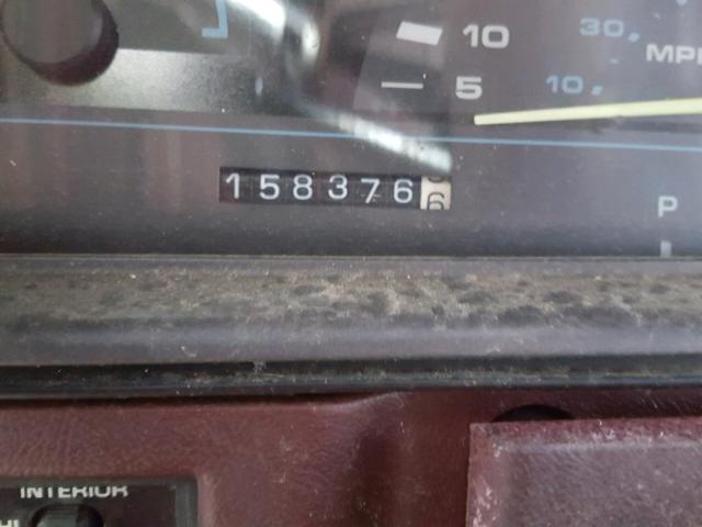 1G3AG54N5P6397893 - 1993 OLDSMOBILE CUTLASS CI BURGUNDY photo 8