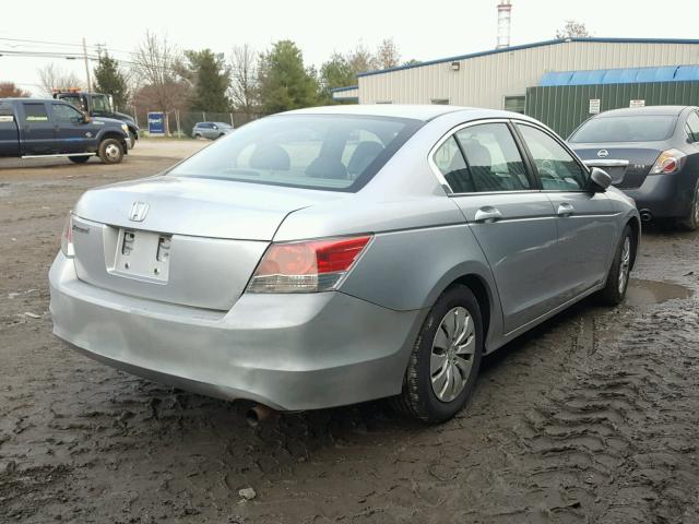 1HGCP26398A083649 - 2008 HONDA ACCORD SILVER photo 4