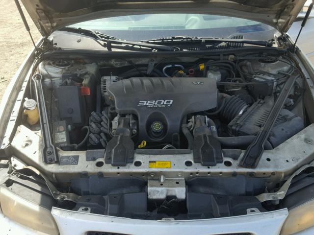 1G2WP52K91F259395 - 2001 PONTIAC GRAND PRIX Արծաթագույն լուսանկար 7