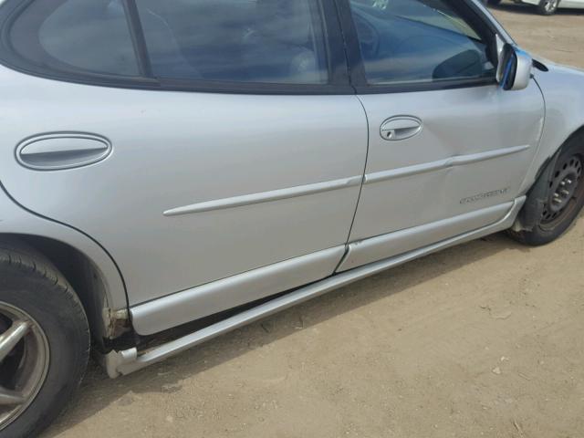 1G2WP52K91F259395 - 2001 PONTIAC GRAND PRIX Արծաթագույն լուսանկար 9