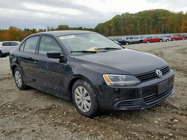 3VW1K7AJXBM382601 - 2011 VOLKSWAGEN JETTA BASE 黑色 照片 1