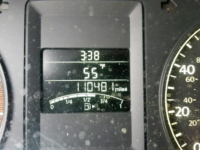 3VW1K7AJXBM382601 - 2011 VOLKSWAGEN JETTA BASE 黑色 照片 8