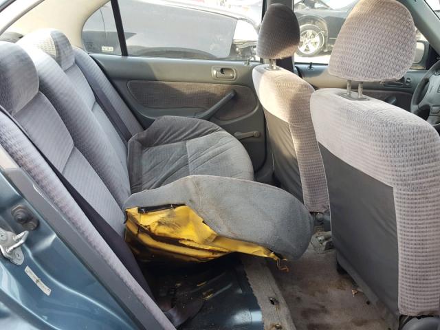 2HGEJ6619YH540400 - 2000 HONDA CIVIC BASE Yaşıl foto 6