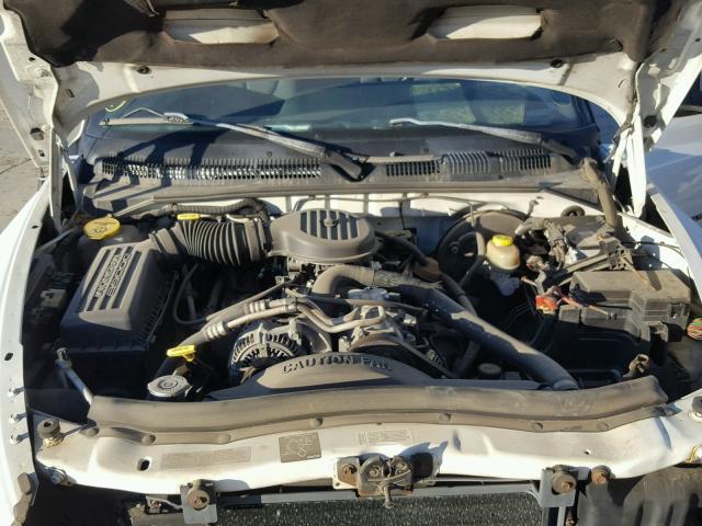 1B7GL23Y2VS241038 - 1997 DODGE DAKOTA WHITE photo 7