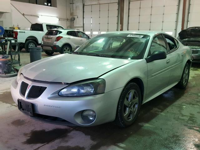 2G2WP522241369233 - 2004 PONTIAC GRAND PRIX SILVER photo 2