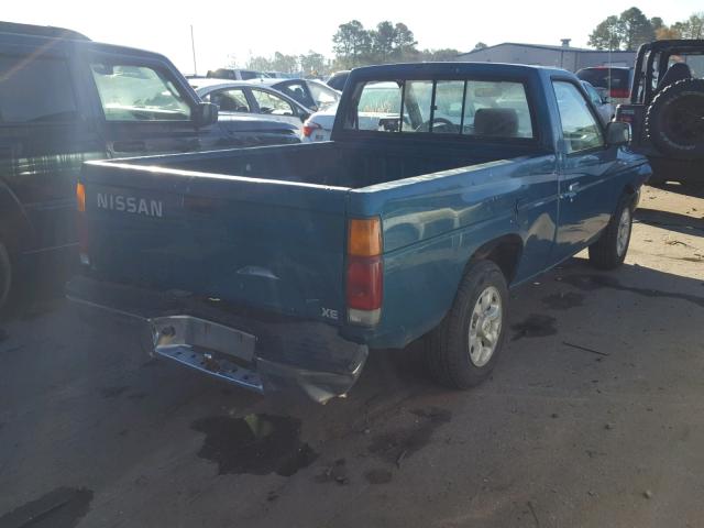 1N6SD11S4TC356079 - 1996 NISSAN TRUCK BASE TEAL photo 4