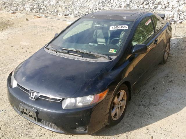 2HGFG12928H570064 - 2008 HONDA CIVIC EXL 黑色 照片 2