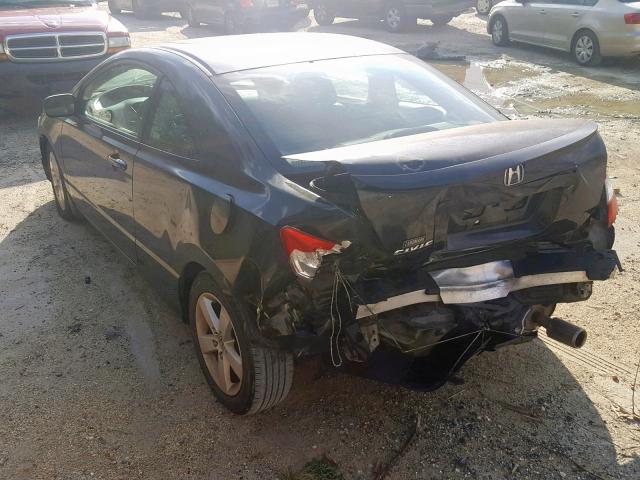2HGFG12928H570064 - 2008 HONDA CIVIC EXL 黑色 照片 3