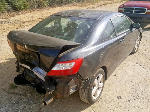 2HGFG12928H570064 - 2008 HONDA CIVIC EXL 黑色 照片 4