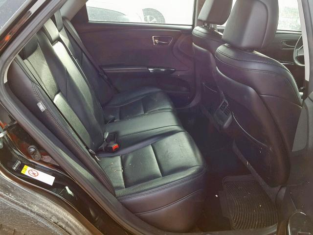 4T1BK1EB3GU221240 - 2016 TOYOTA AVALON XLE BLACK photo 6