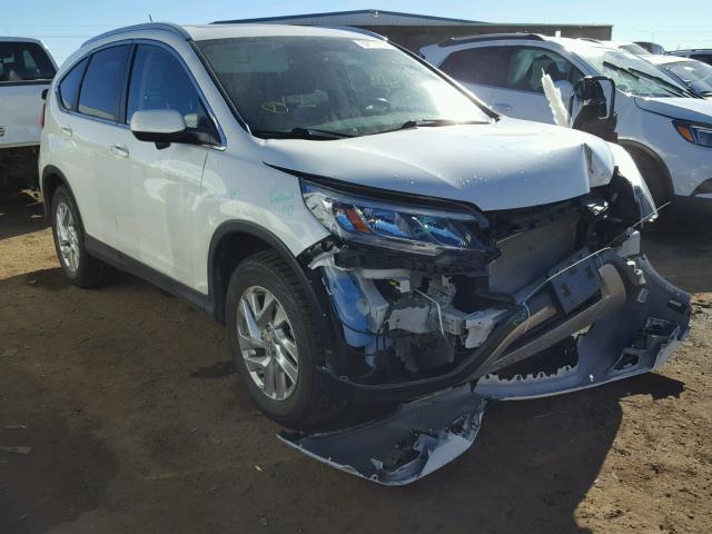 5J6RM4H79FL020771 - 2015 HONDA CR-V EXL WHITE photo 1