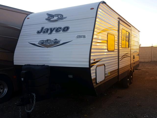 1UJBJ0BN3J75R0363 - 2018 JAYCO JAY FLIGHT  WHITE photo 2