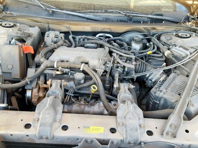 2G4WS52J811328257 - 2001 BUICK CENTURY CU SILVER photo 7