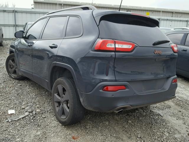 1C4PJLCB3GW247434 - 2016 JEEP CHEROKEE L GRAY photo 3