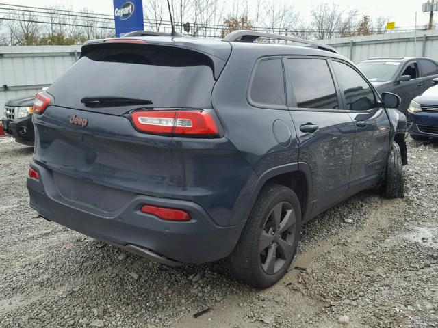 1C4PJLCB3GW247434 - 2016 JEEP CHEROKEE L GRAY photo 4