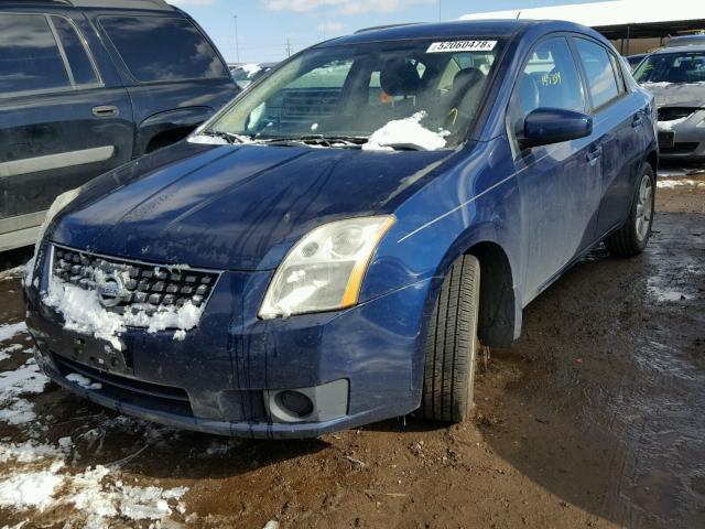 3N1AB61E97L718139 - 2007 NISSAN SENTRA 2.0 BLUE photo 2