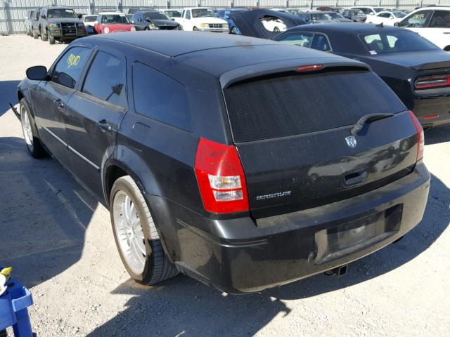 2D4FV47V77H620034 - 2007 DODGE MAGNUM SXT BLACK photo 3