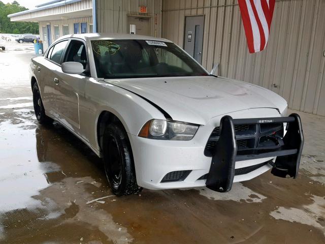 2C3CDXAG0CH262966 - 2012 DODGE CHARGER PO WHITE photo 1