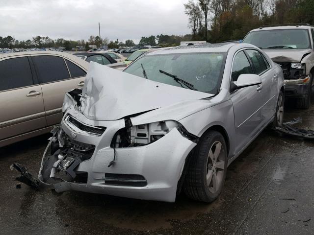 1G1ZC5E01CF154537 - 2012 CHEVROLET MALIBU 1LT 银色 照片 2