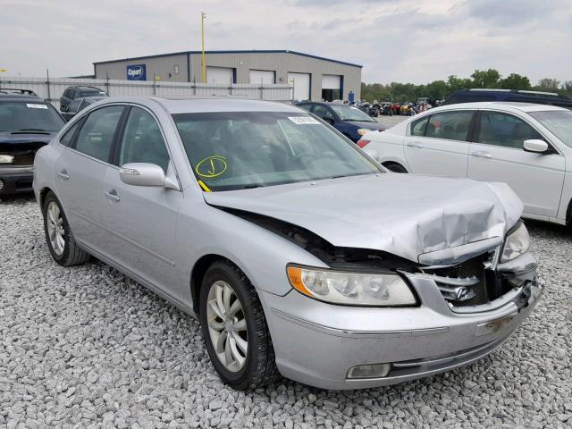 KMHFC46F98A287246 - 2008 HYUNDAI AZERA SE SILVER photo 1