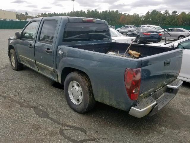 1GCCS136068237157 - 2006 CHEVROLET COLORADO GRAY photo 3