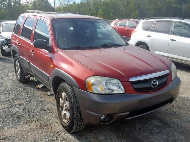 4F2CZ96103KM04609 - 2003 MAZDA TRIBUTE ES მუქწითელი ფოტო 1
