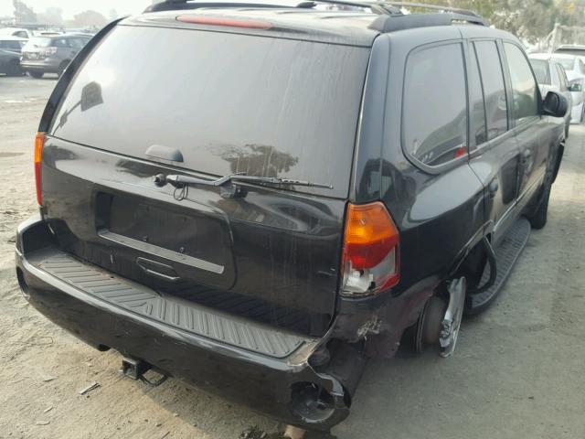 1GKDT13S362111493 - 2006 GMC ENVOY BLACK photo 4