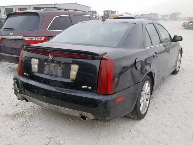 1G6DC67A560107065 - 2006 CADILLAC STS BLACK photo 4