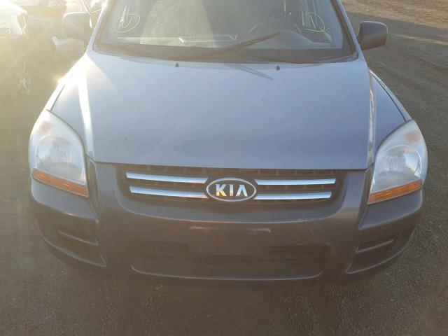 KNDJF723967283176 - 2006 KIA NEW SPORTA GRAY photo 9