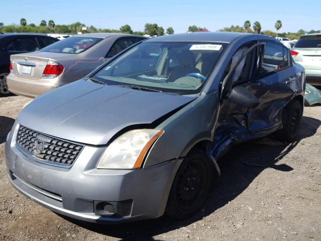 3N1AB61E87L666616 - 2007 NISSAN SENTRA 2.0 SILVER photo 2