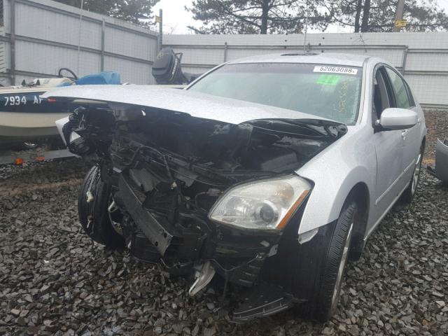 1N4BA41E58C830741 - 2008 NISSAN MAXIMA SE SILVER photo 2