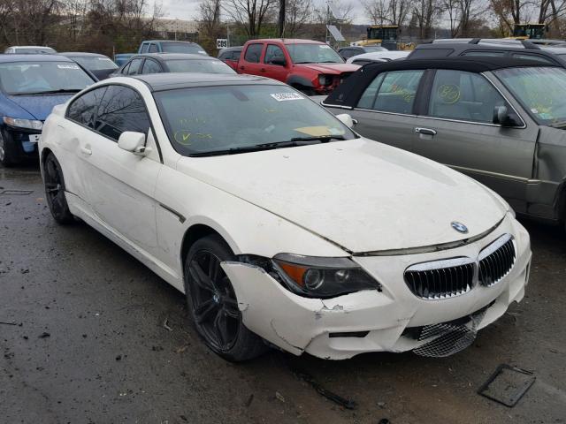 WBAEH73495B193117 - 2005 BMW 645 CI AUT WHITE photo 1