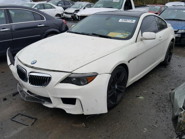 WBAEH73495B193117 - 2005 BMW 645 CI AUT WHITE photo 2