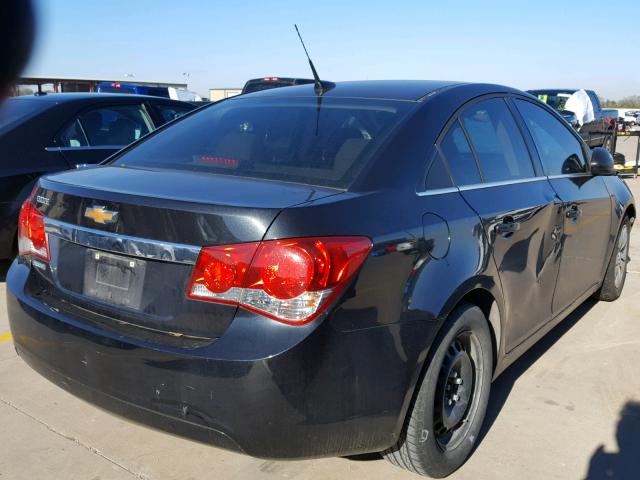 1G1PC5SHXC7346695 - 2012 CHEVROLET CRUZE LS BLACK photo 4