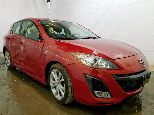 JM1BL1K55B1448732 - 2011 MAZDA 3 S RED photo 1