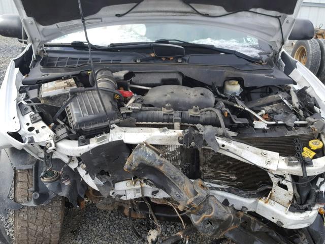 1D8HB48P67F578764 - 2007 DODGE DURANGO SL WHITE photo 7