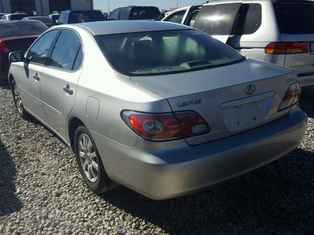 JTHBF30G720017093 - 2002 LEXUS ES 300 SILVER photo 3