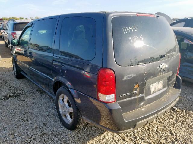 1GNDV23128D113415 - 2008 CHEVROLET UPLANDER L BLUE photo 3